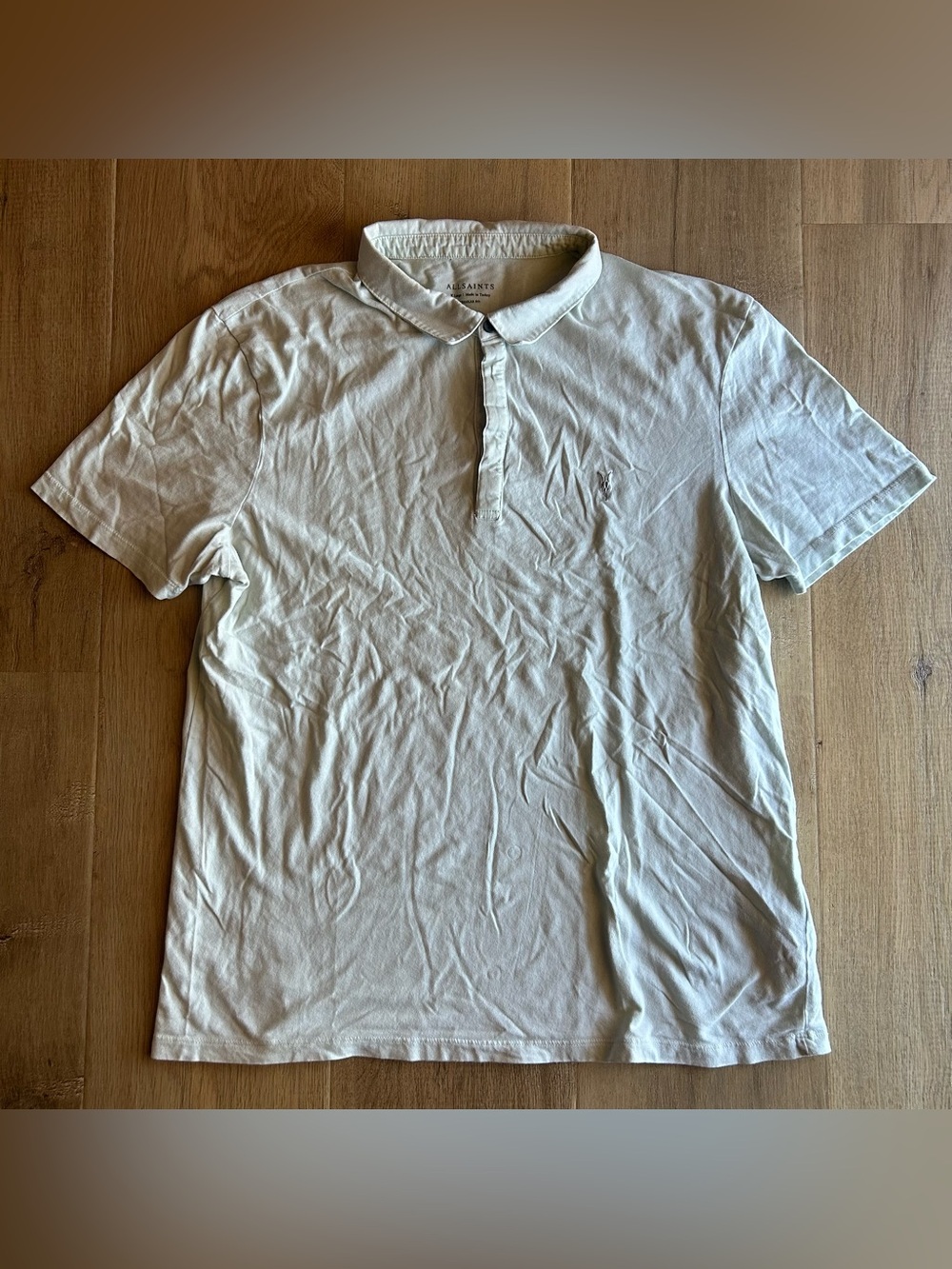 Allsaints Short Sleeve Polo Shirt